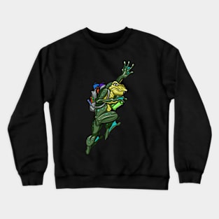 Graffiti Frog Crewneck Sweatshirt